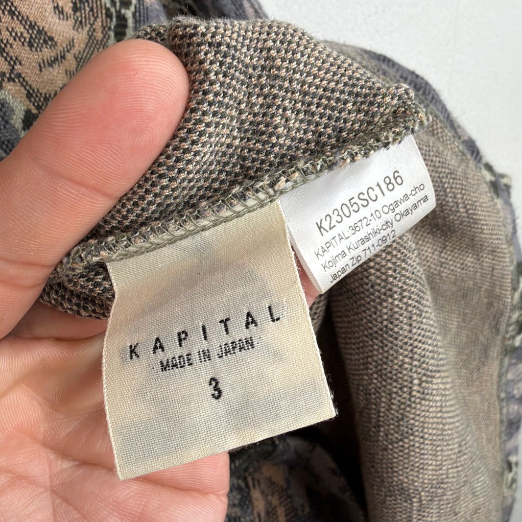 Kapital Floral Jacquard Polo
