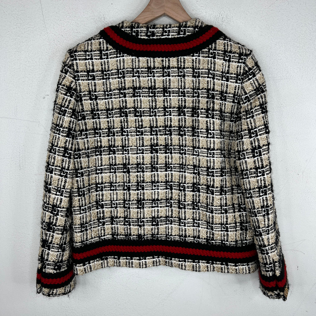 Gucci Cropped Tweed Jacket