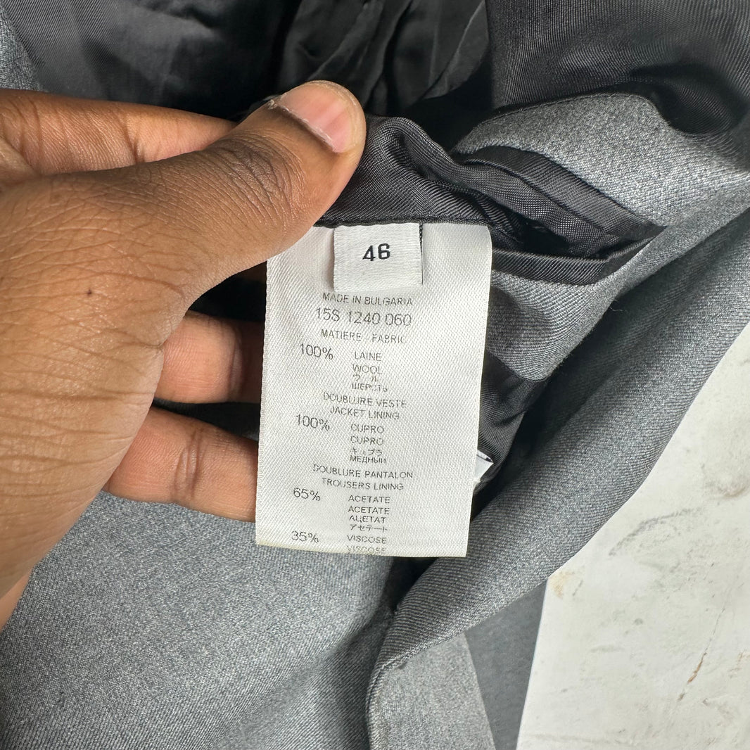 Givenchy Gray Wool Suit Set