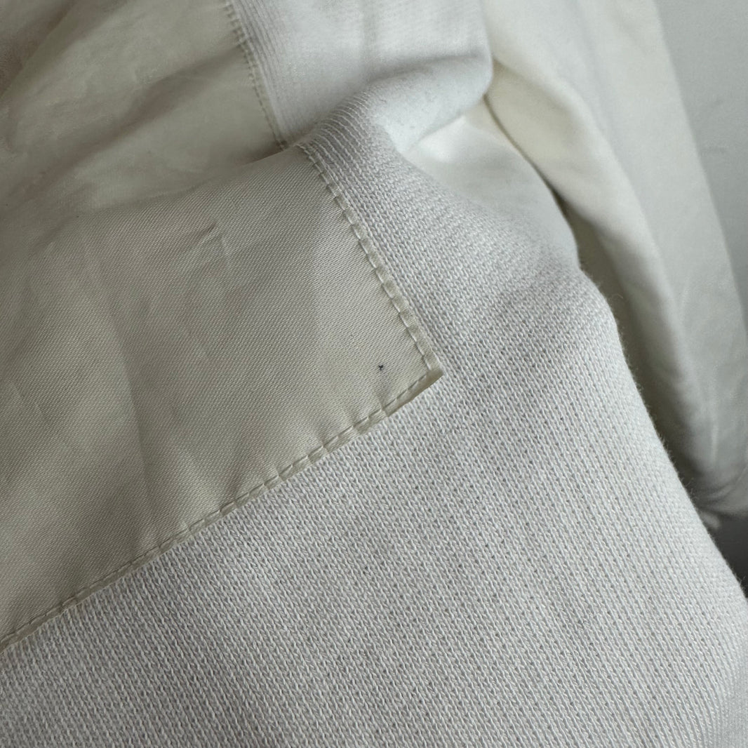 Margiela White Hybrid Crewneck