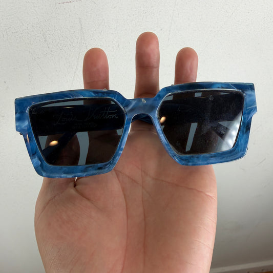 Louis Vuitton Blue Marble Millionaire Sunglasses