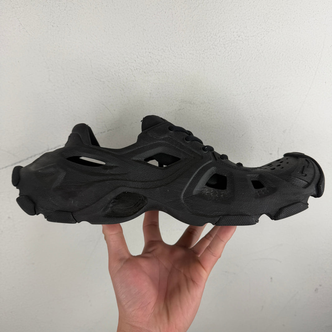 Balenciaga Black Lace Up HD Sneakers