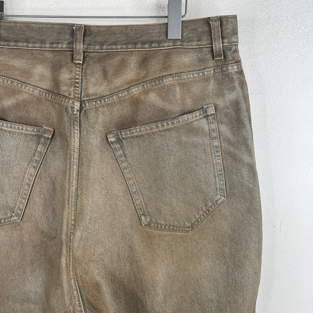 Acne Studios Baggy Waxed Jeans