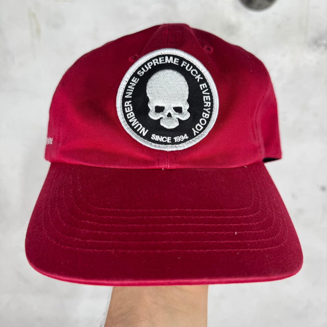 Supreme x Number (N)ine Skull Patch Hat