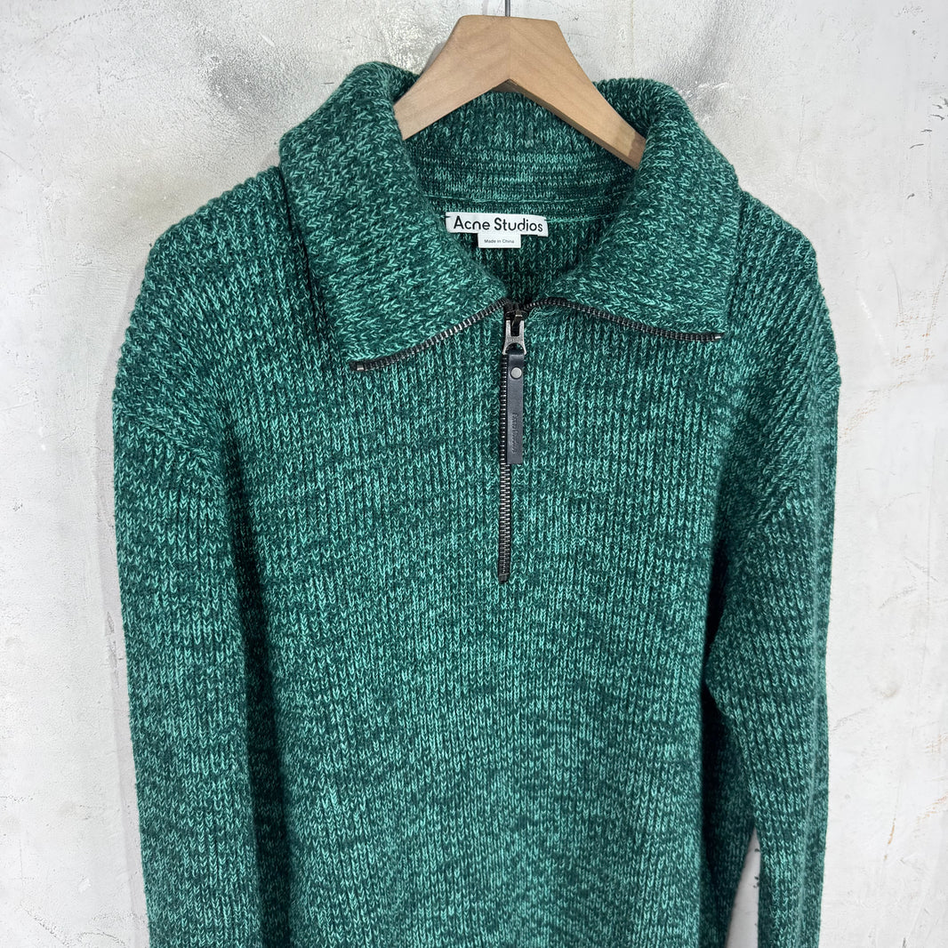 Acne Studios Heavy 1/4 Zip Sweater