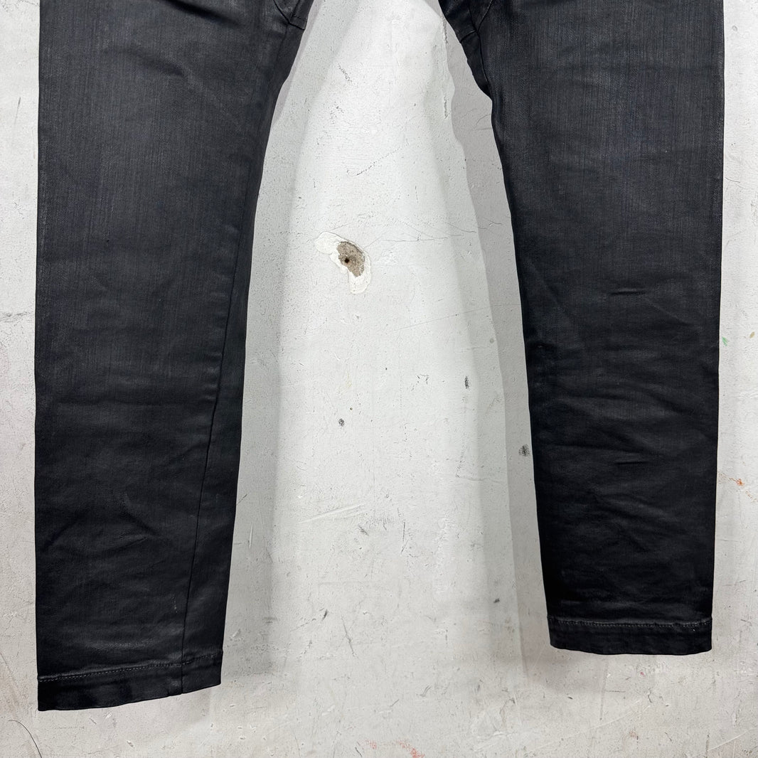 DRKSHDW Waxed Creatch Cargos