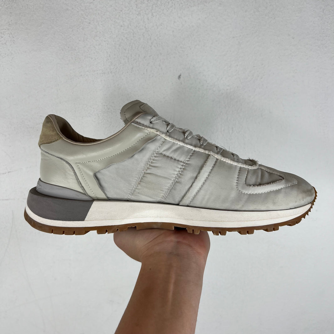 Margiela Gray Evolution Runner Sneakers