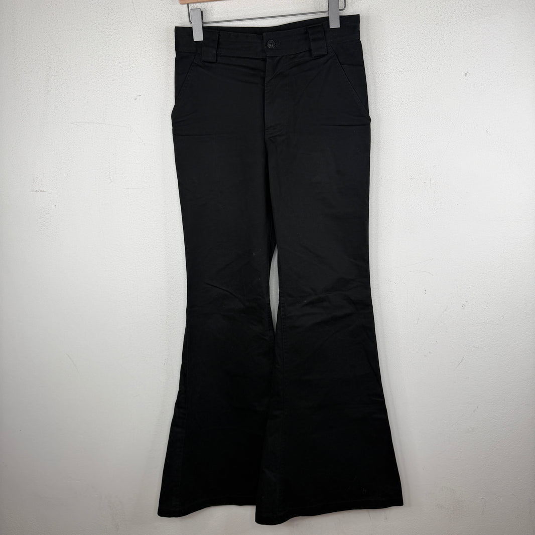 Balenciaga Flared Black Trousers