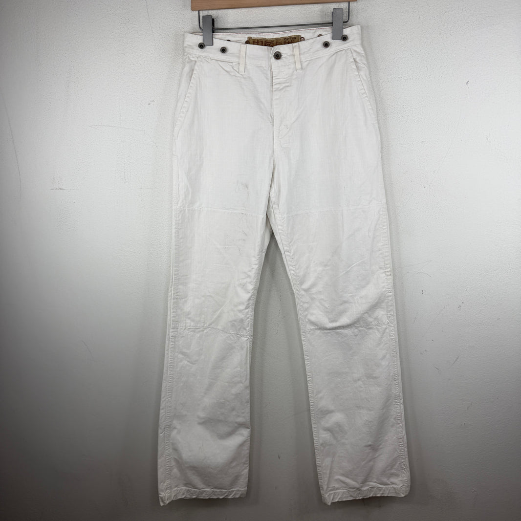 The Great China Wall White Carpenter Pants