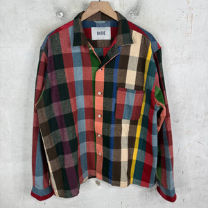 Bode Rainbow Plaid Flannel