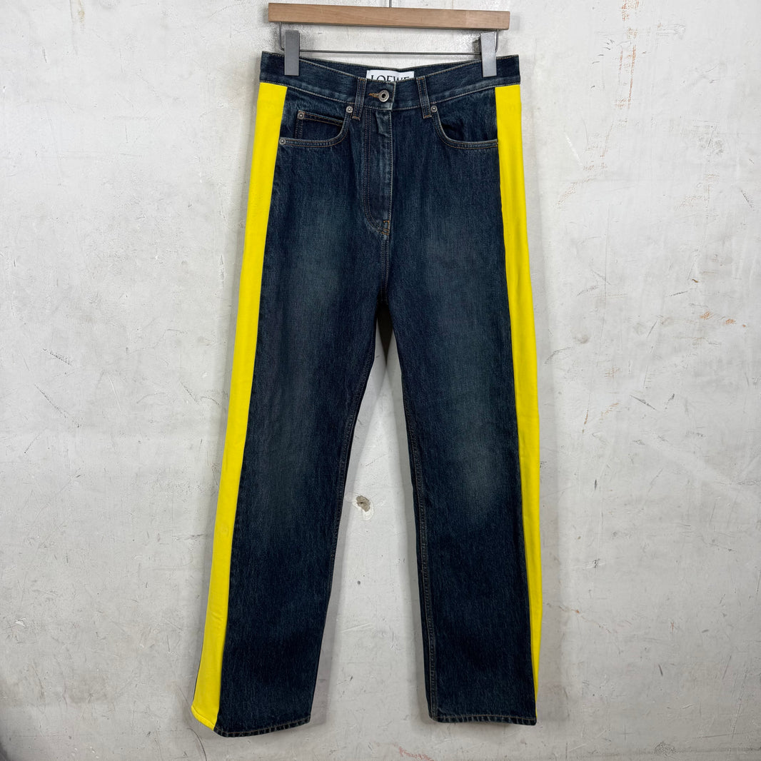 Loewe Yellow Stripe Jeans