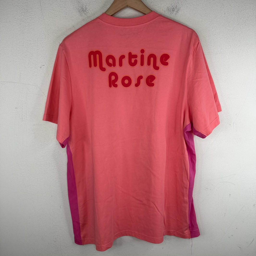 Martine Rose Pink Promising Britain Clown T-Shirt