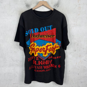 Vintage Budweiser Superfest Rap T-Shirt