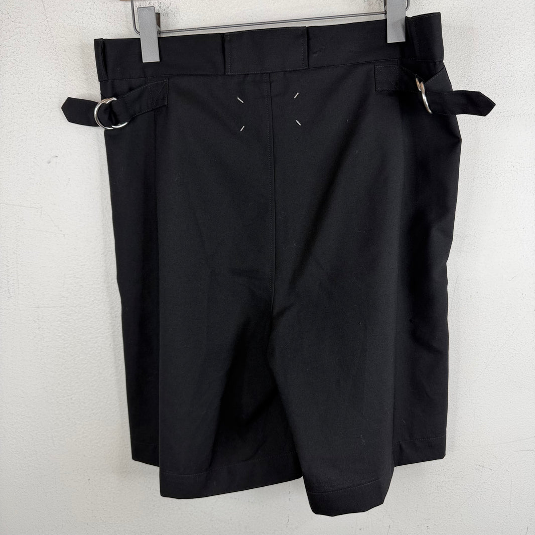 Margiela D Ring Pleated Trouser Shorts