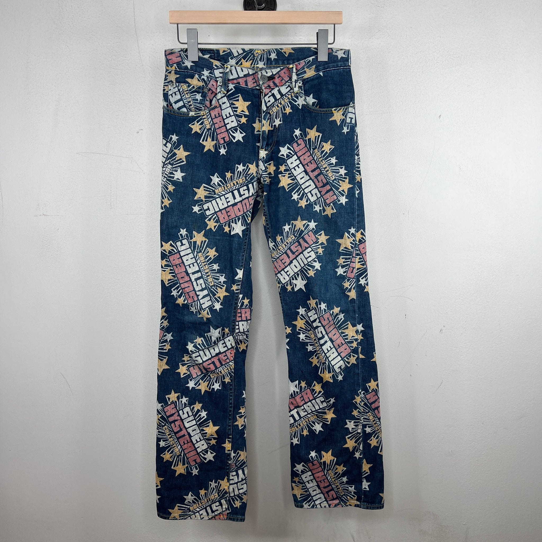 Hysteric Glamour Super Hysteric All Over Jeans