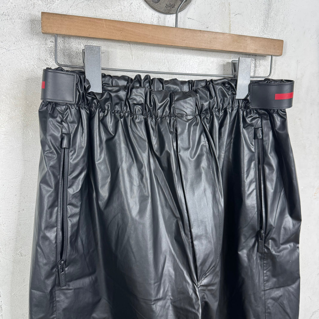 Prada Shiny Nylon Track Pants