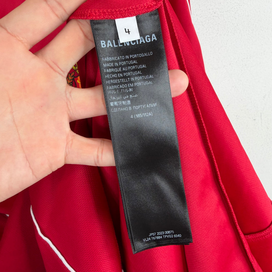 Balenciaga Pride Lion Crest Technical Jersey