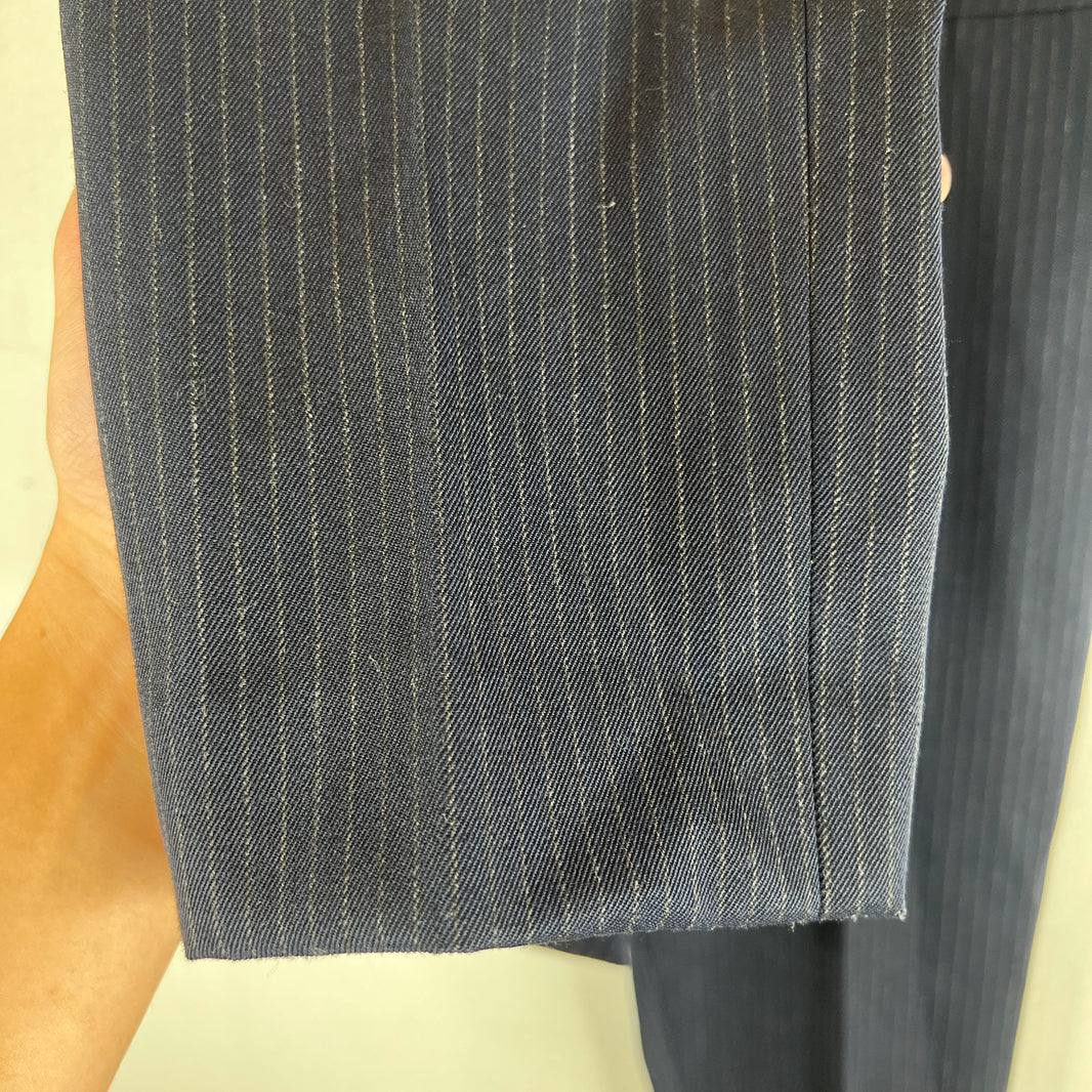 Celine Striped Navy Suit Set