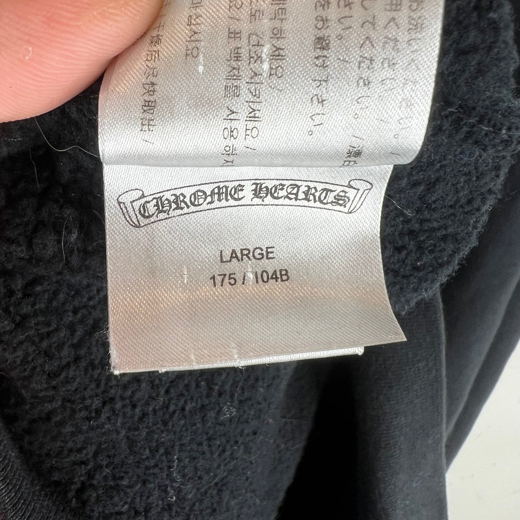 Chrome Hearts Eyechart Zip-Up Hoodie