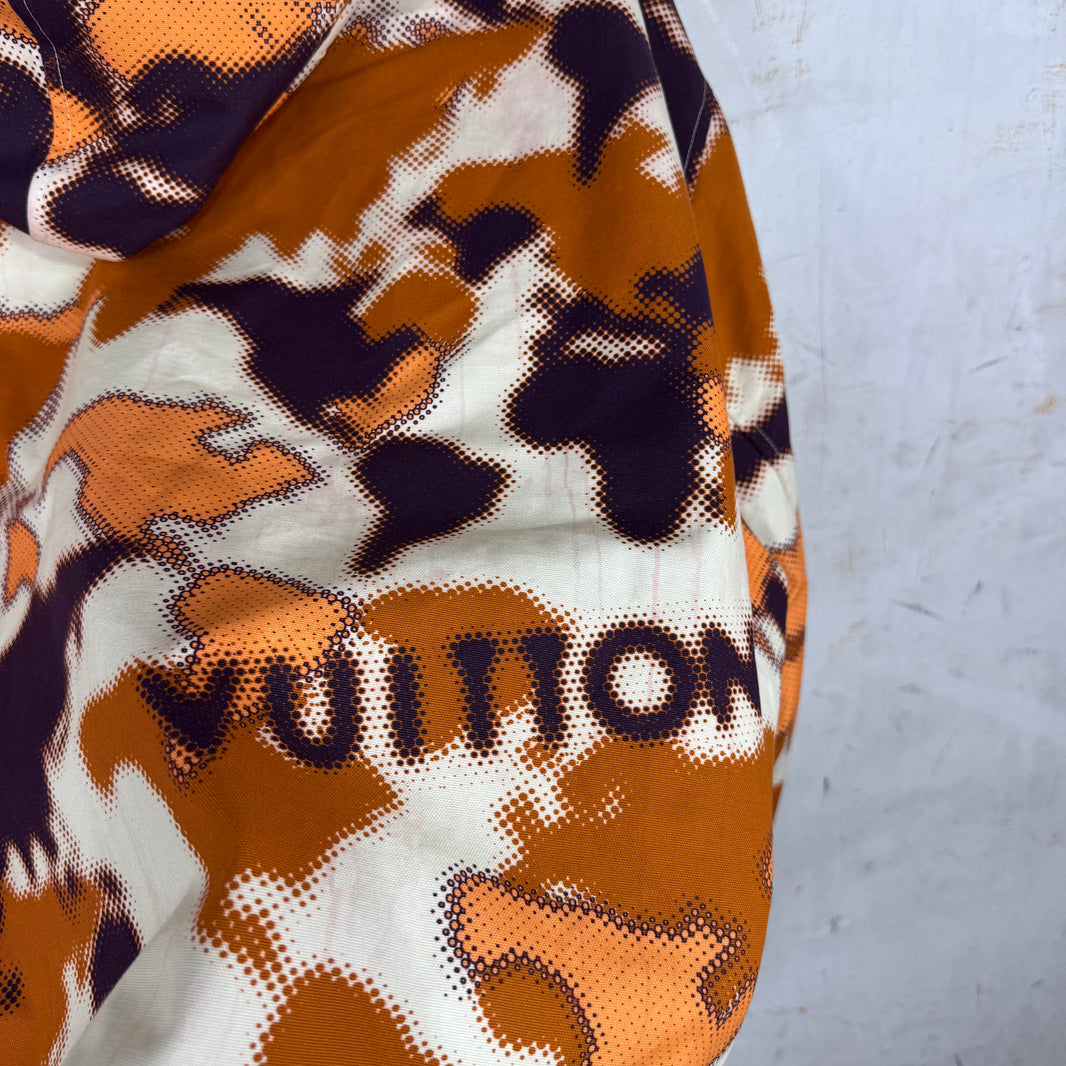 Louis Vuitton Orange Map Camo Jacket