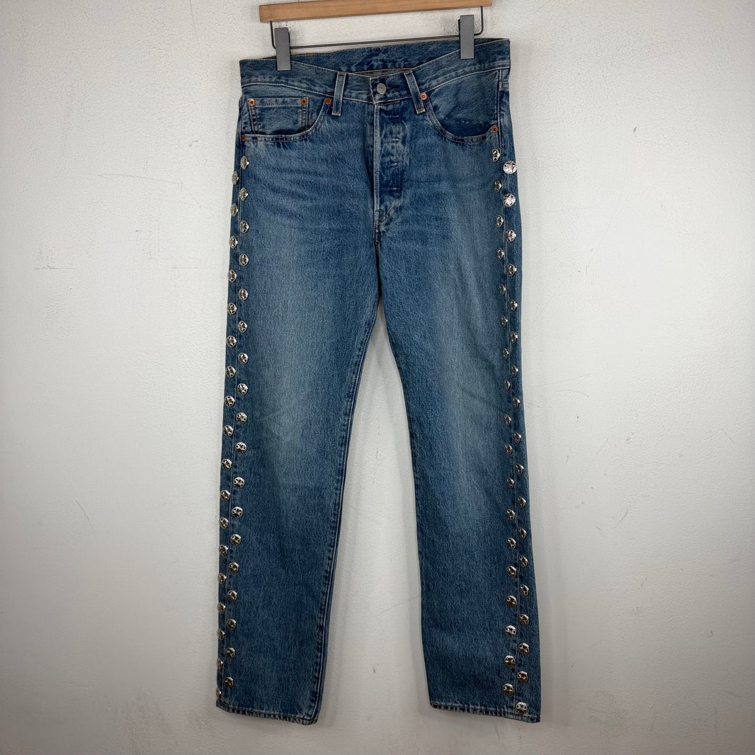 Denim Tears Levi's 2Pac Embellished Jeans