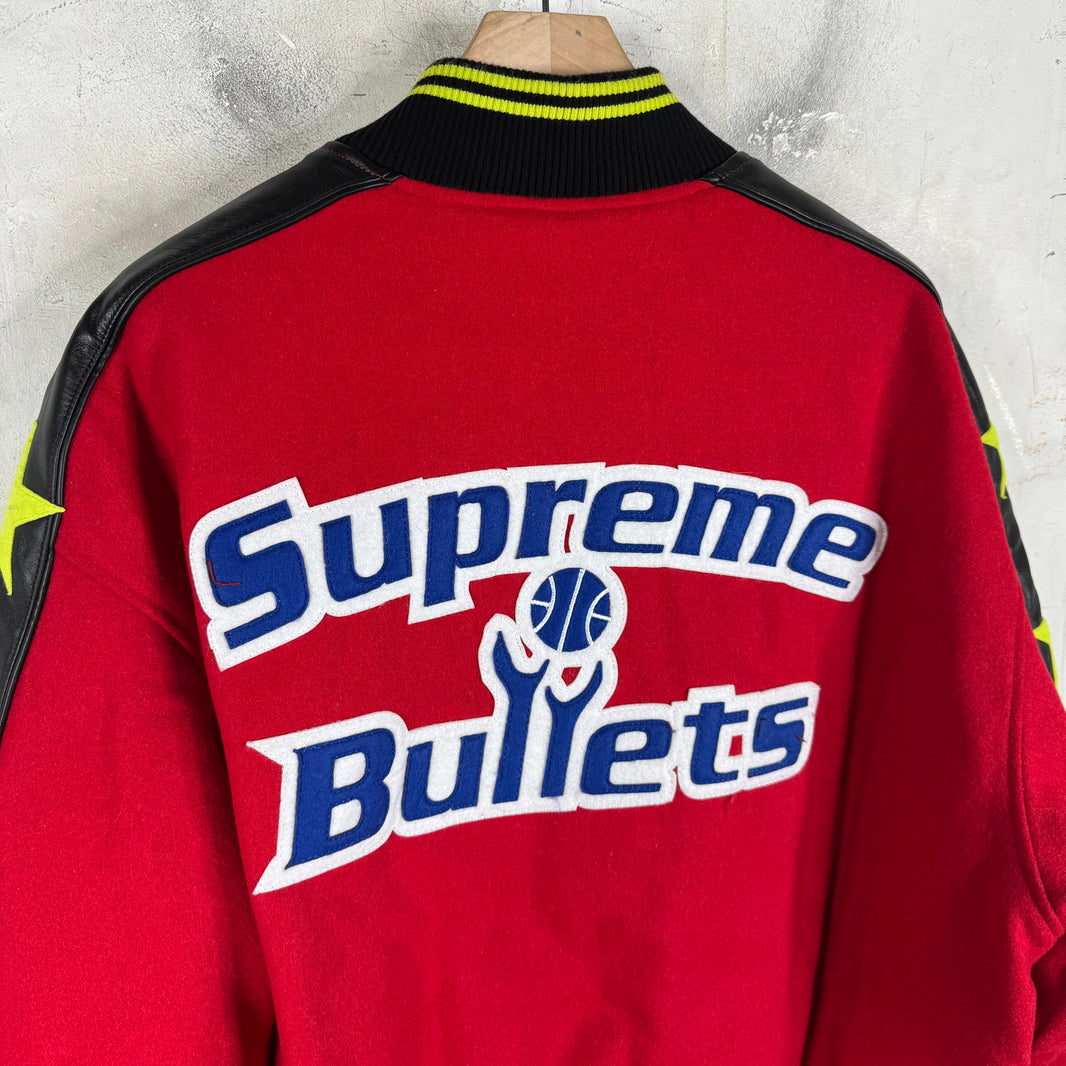 Supreme Washington Bullets Varsity Jacket