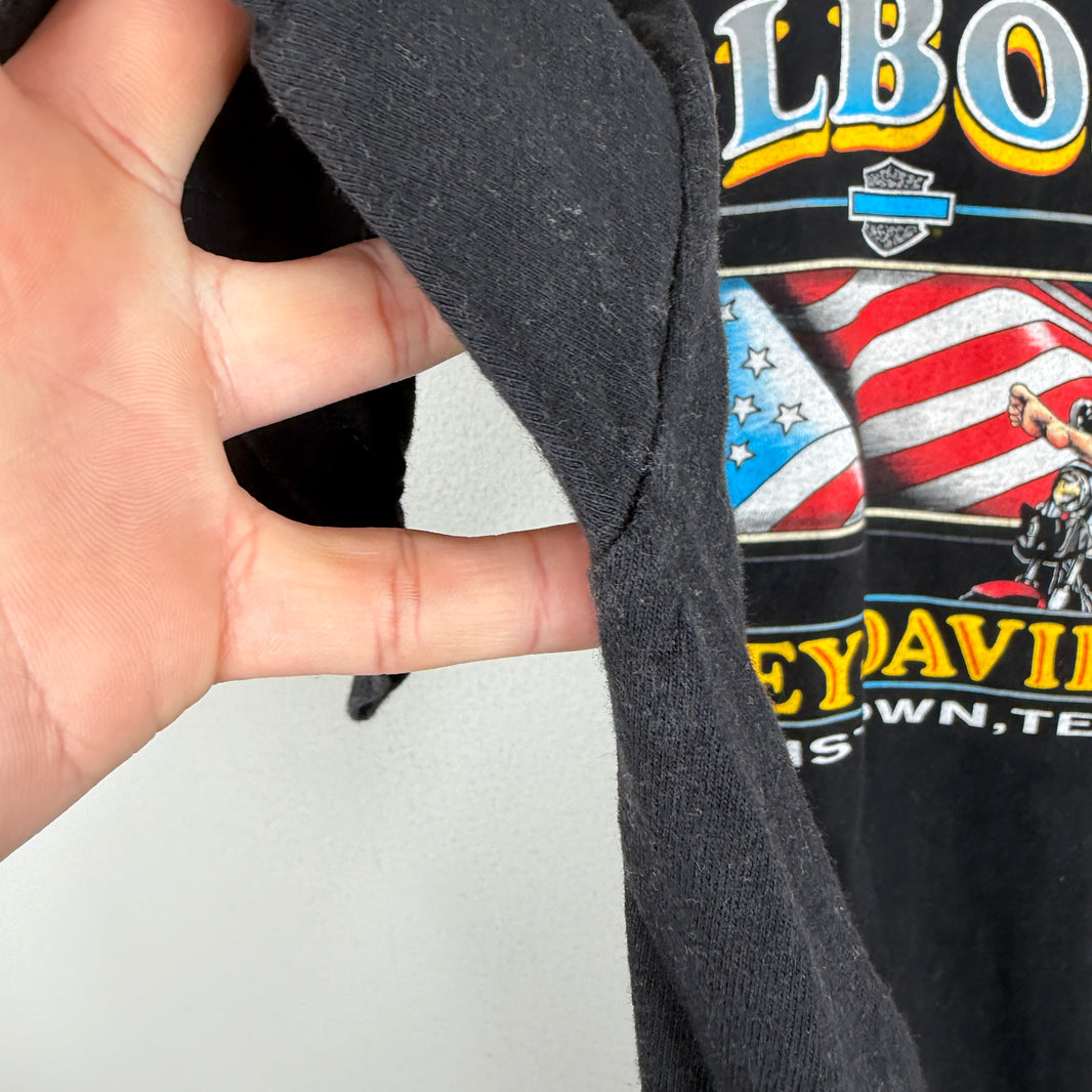 Vintage Harley Davidson Colboch Flame Logo T-Shirt