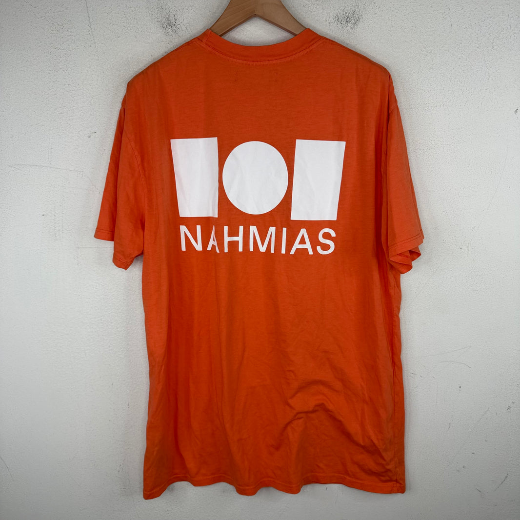 Nahmias Orange Logo T-Shirt