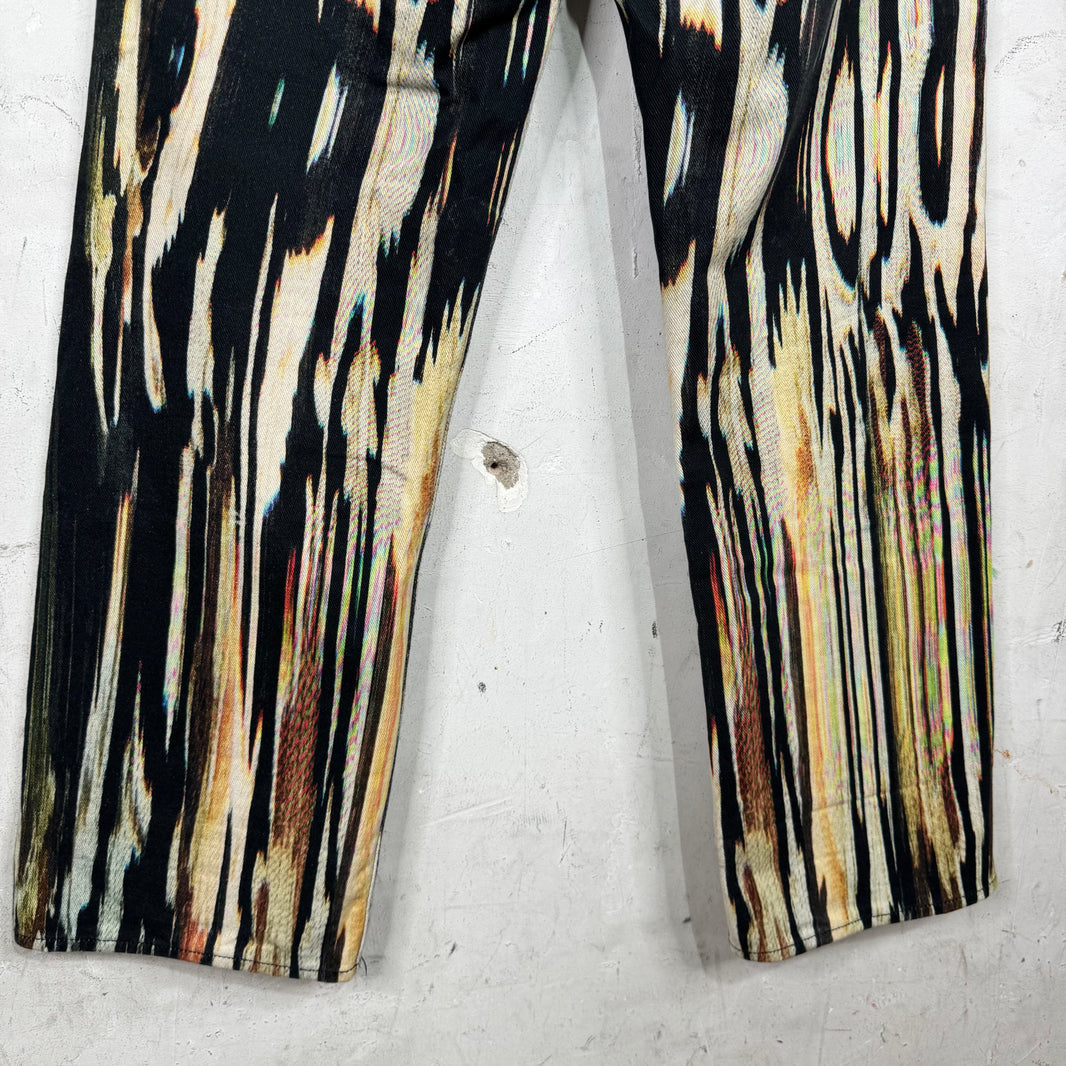 Our Legacy Third Cut Printed Pattern Jeans