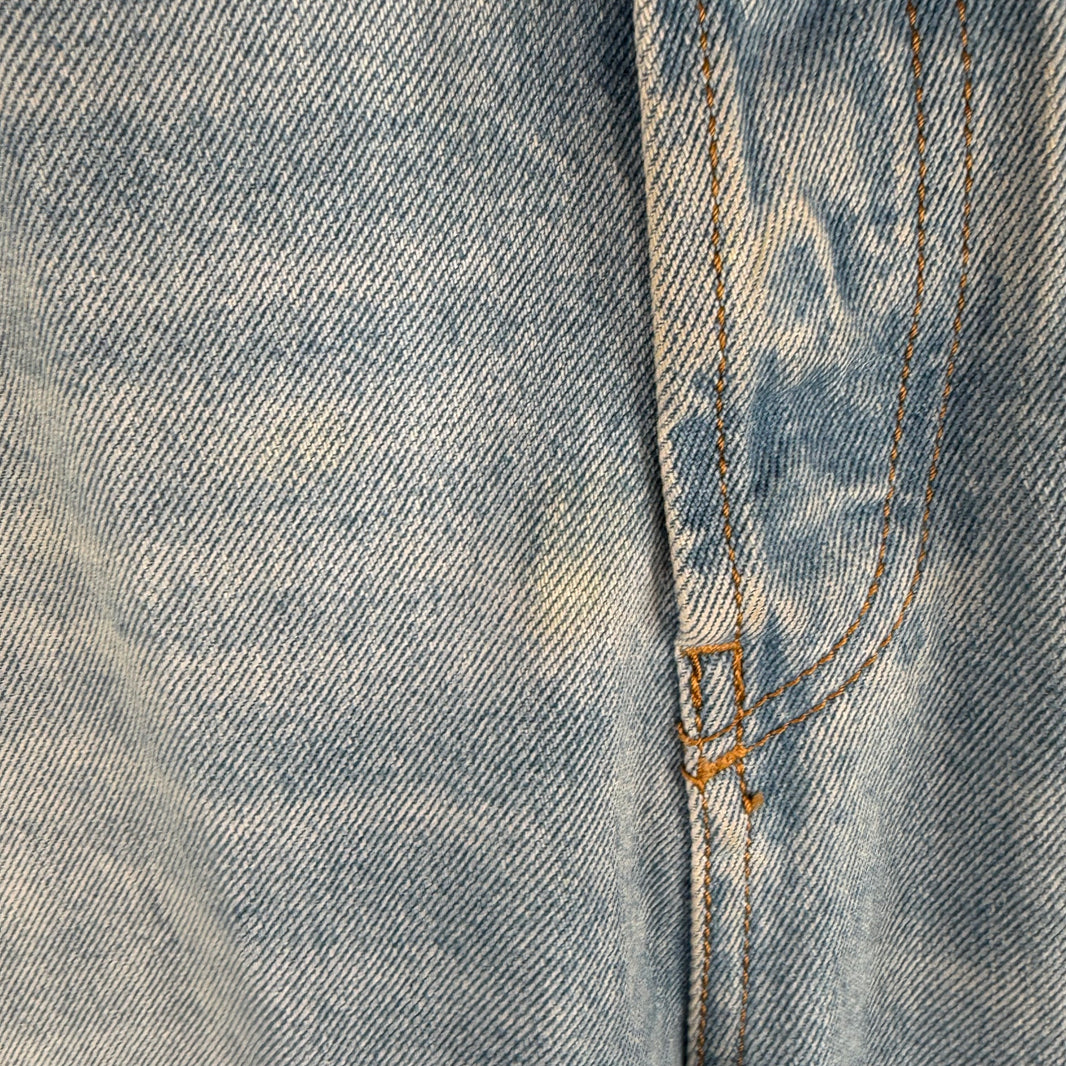 Diesel Baggy Blue Distressed Jeans