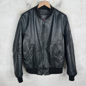 Supreme 2010's MA-1 Leather Bomber Jacket