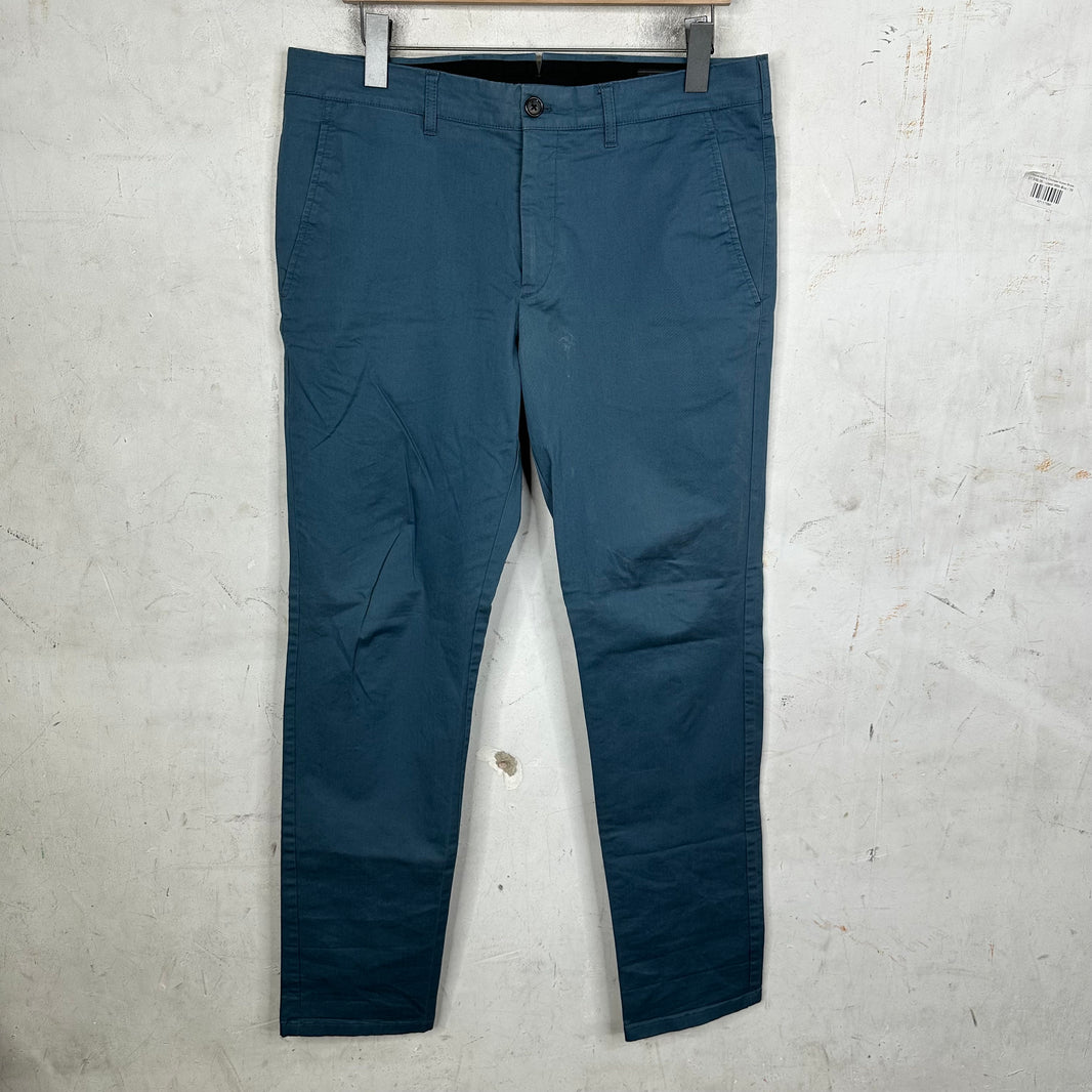 Prada Blue Straight Chino Pants