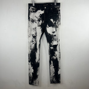 Saint Laurent D13 Bleach Crash Jeans