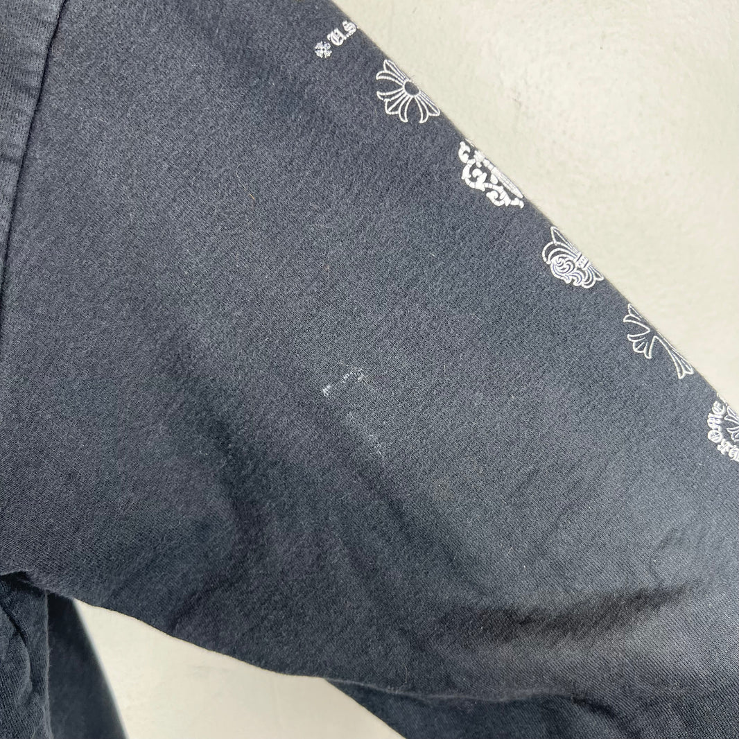 Chrome Hearts Eyechart Zip-Up Hoodie