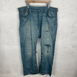 RRL Repaired Lightwash 5 Pocket Jeans