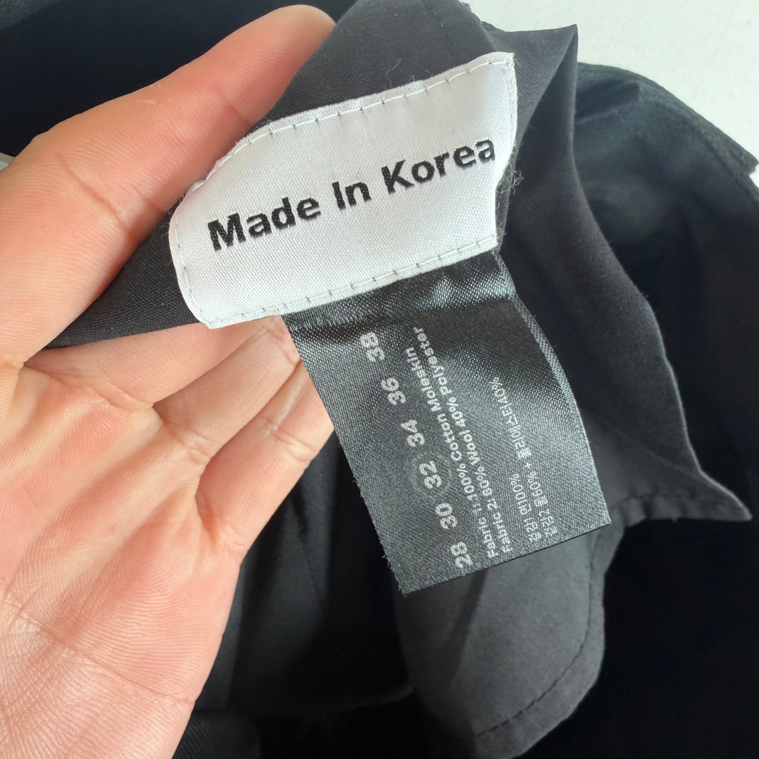 FFFPOSTALSERVICE Black Bunker Trousers
