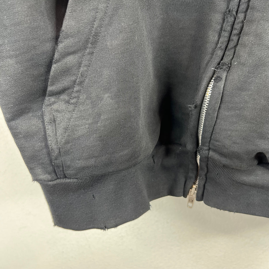 Balenciaga Heavy Metal Zip-Up Hoodie