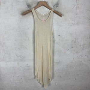 Rick Owens Forever Cream Tank Shirt