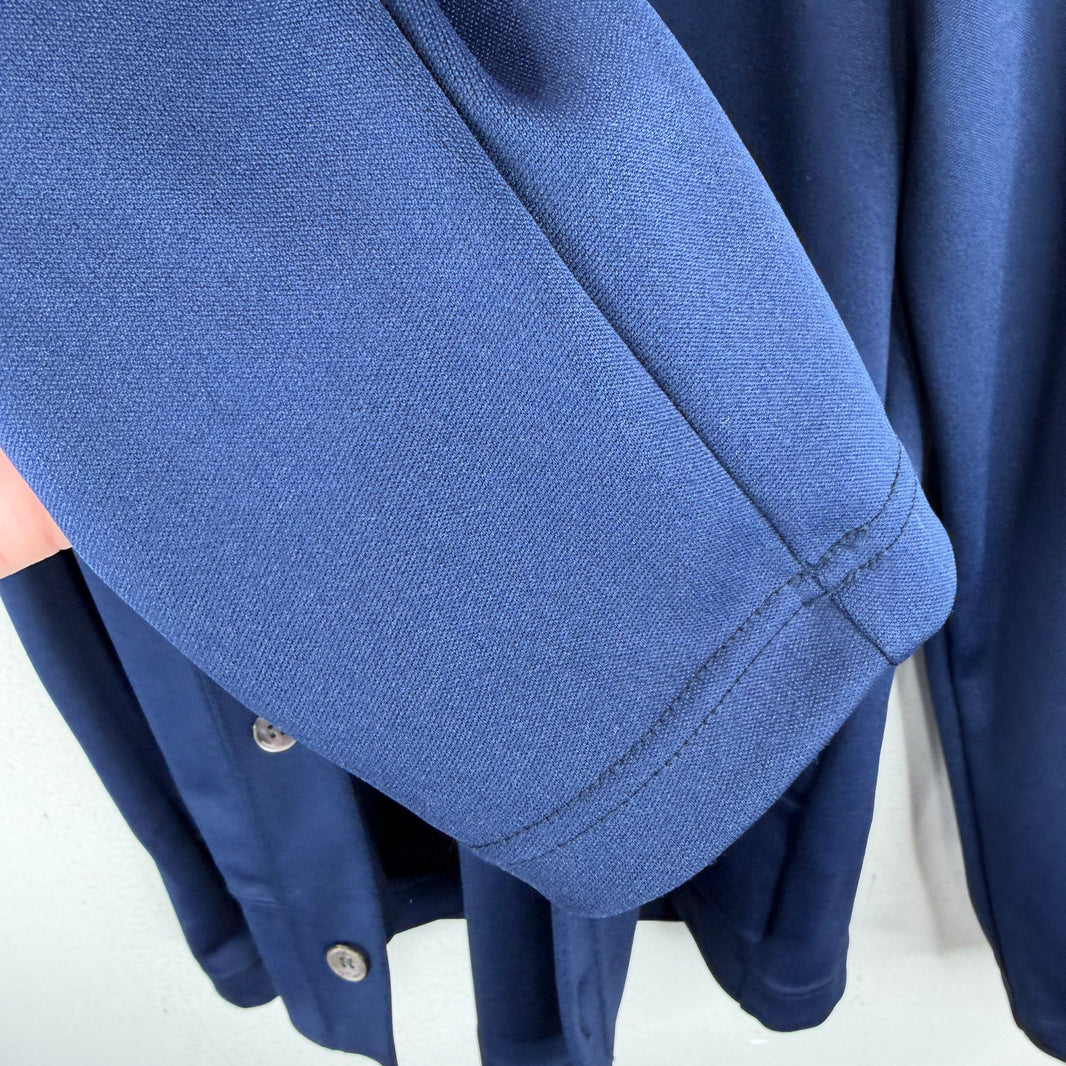 CDG Blue Double Layer Cardigan T-Shirt