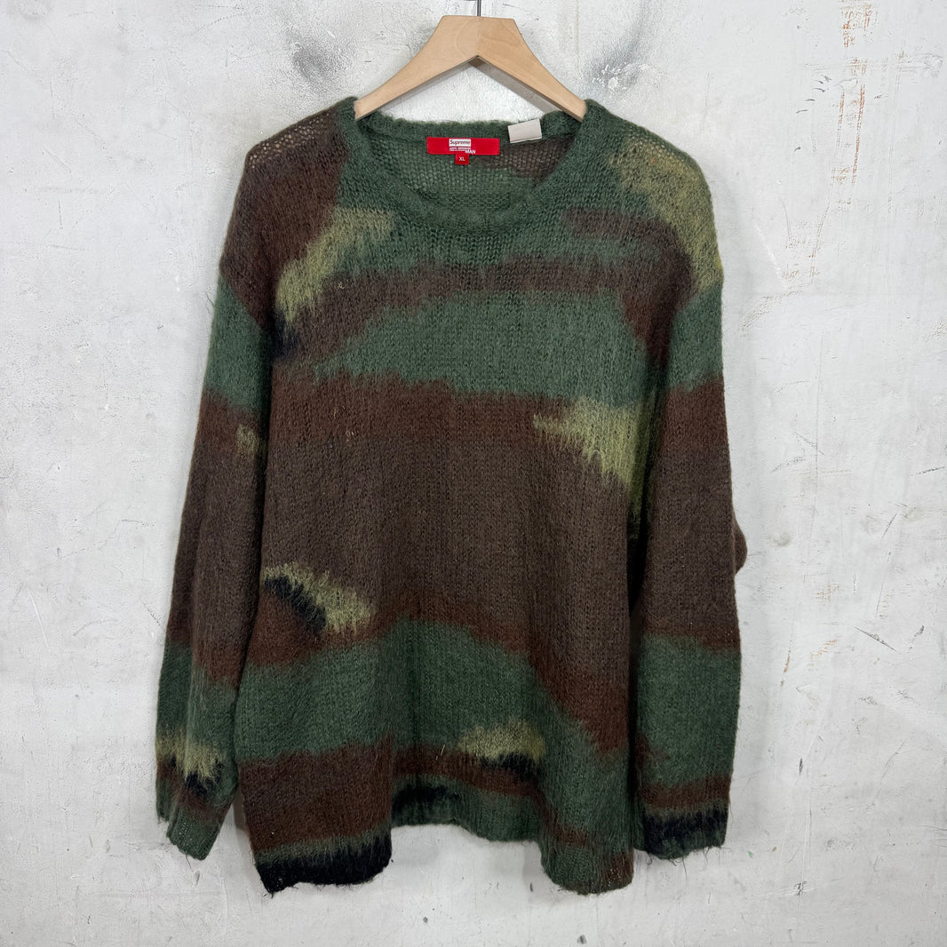 Supreme x Junya Watanabe Brushed Camo Sweater