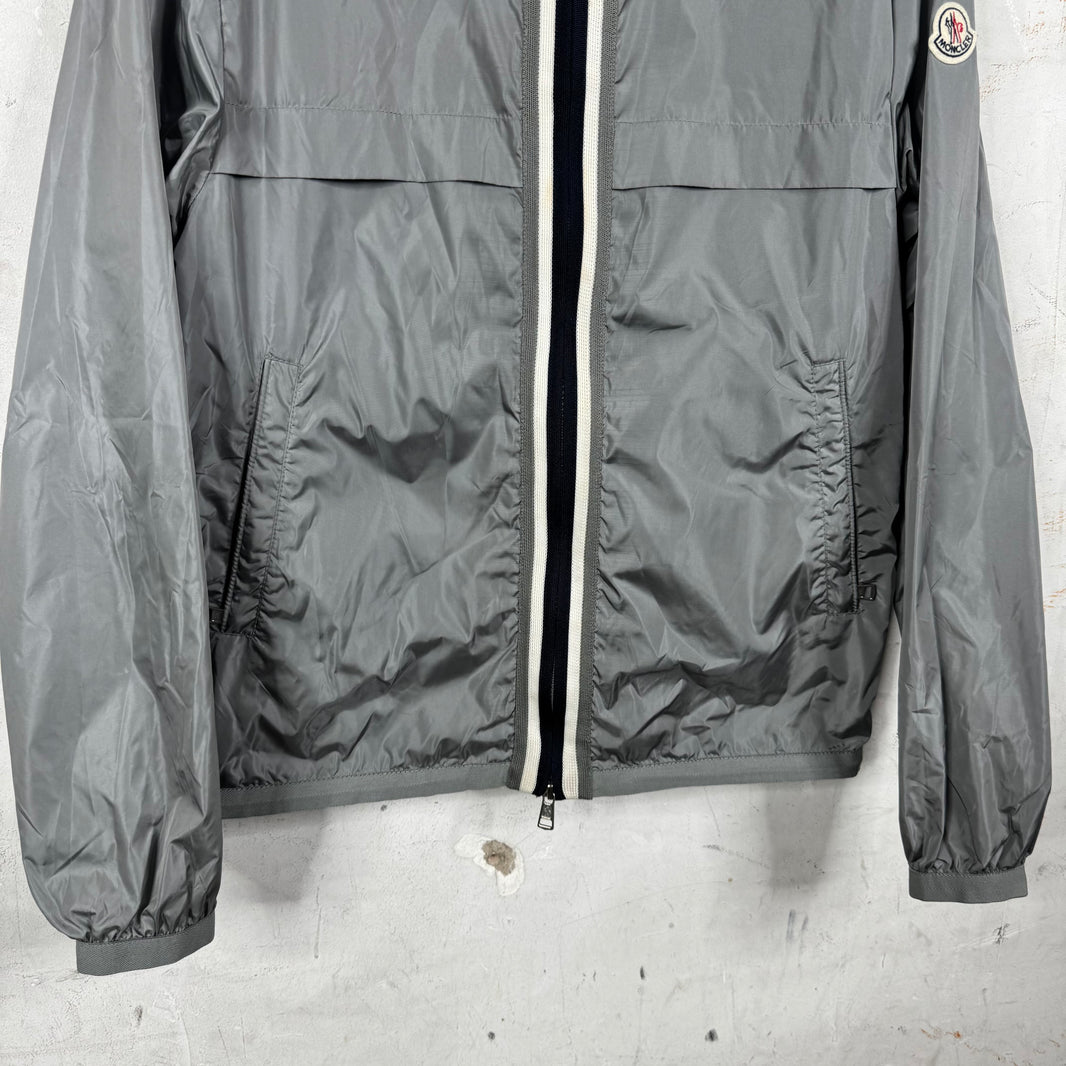 Moncler Anton Giubotto Silver Windbreaker