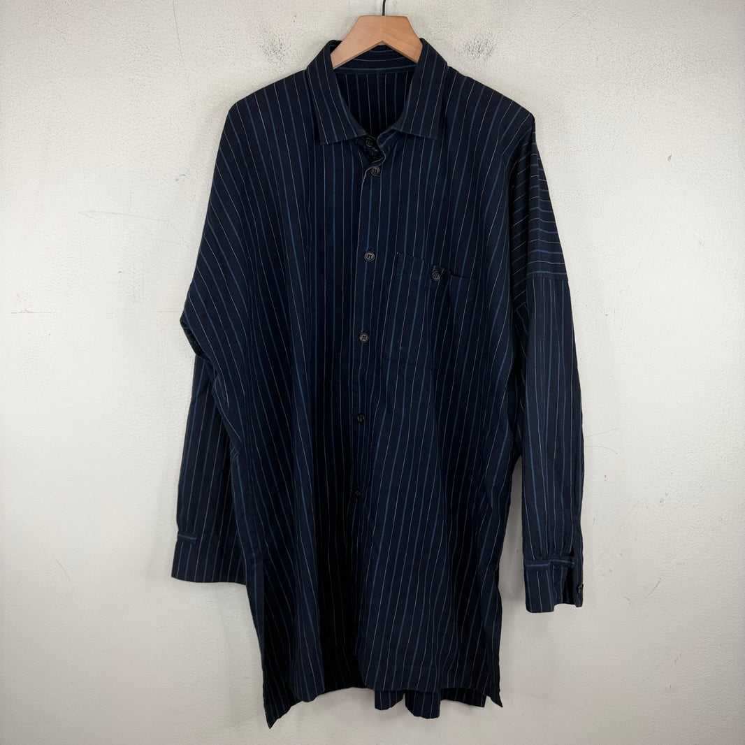 Issey Miyake Men Striped L/S Shirt