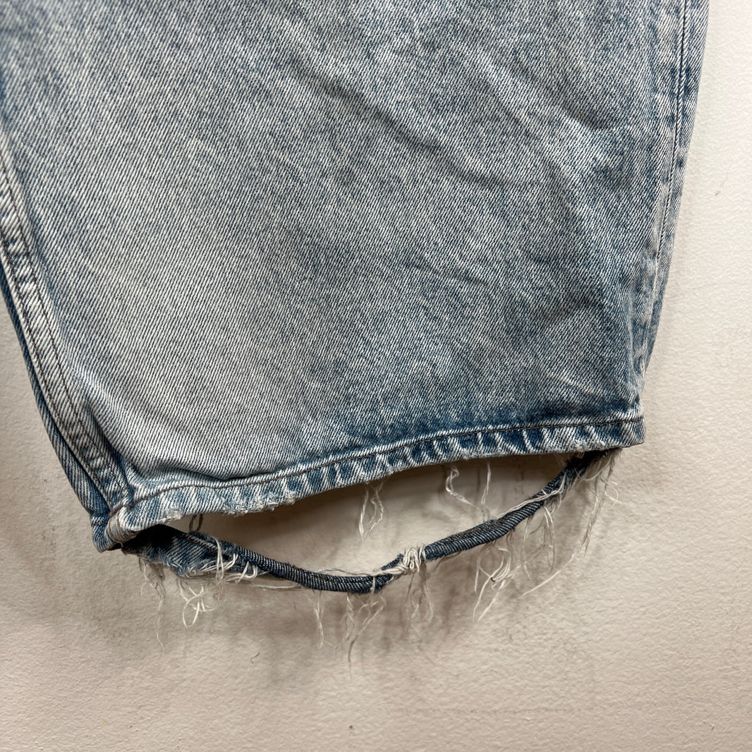 Balenciaga Blue Baggy Jeans