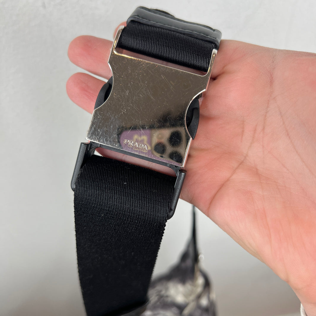Prada Re Nylon Printed Sling Bag