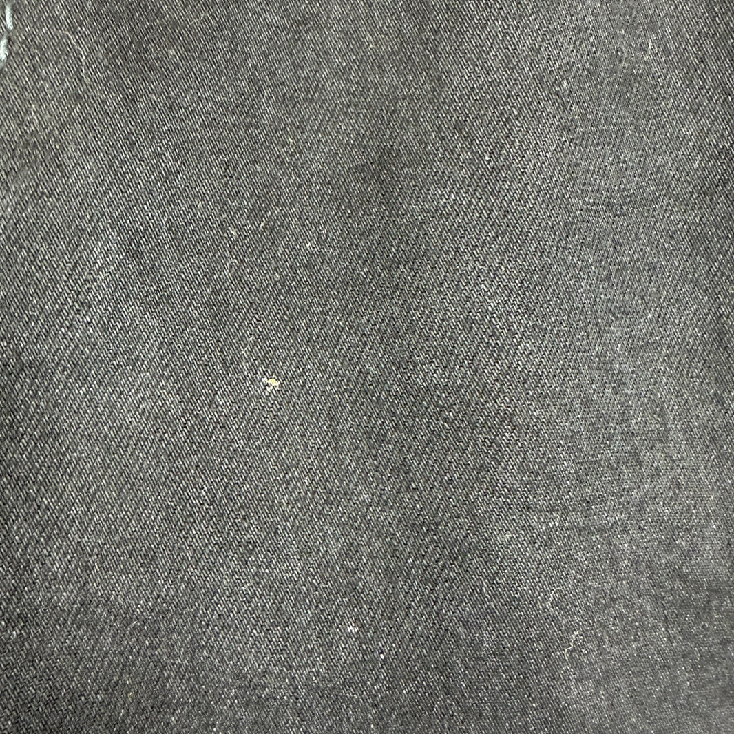 Sacai Black Pocket Lace Trim Denim Jeans