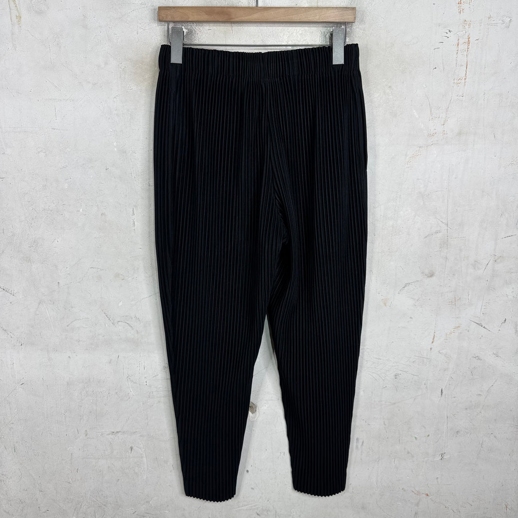 Issey Miyake Homme Plisse Black Trousers