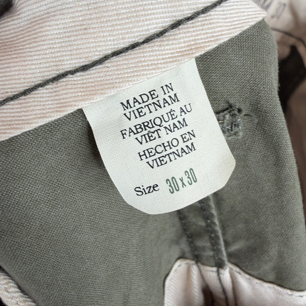 RRL Olive Military Cargo Pants