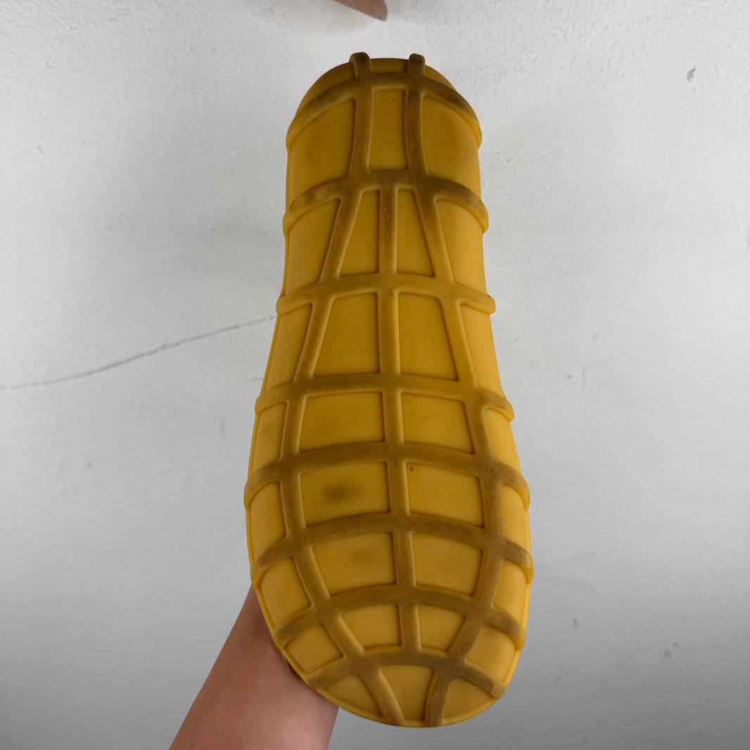 Bottega Veneta Yellow Atlas Sandals