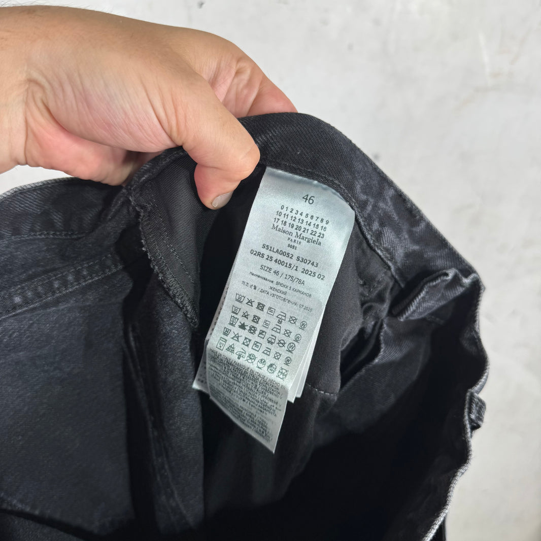 Margiela Loose Charcoal Jeans