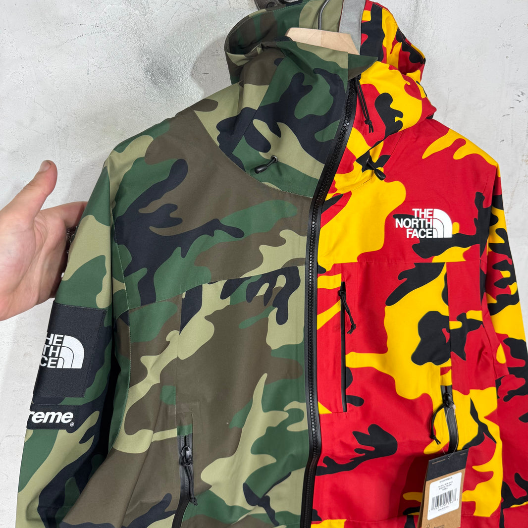Supreme x TNF Split Camo Rain Jacket